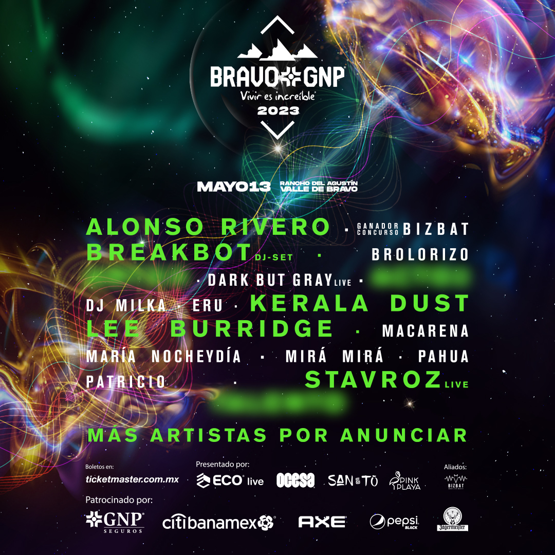 Conoce los detalles del Festival Bravo GNP 2023 Playlist Magazine