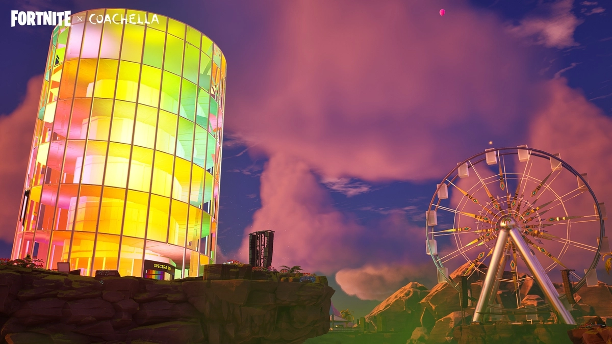 Fortnite anuncia parceria com festival de música Coachella