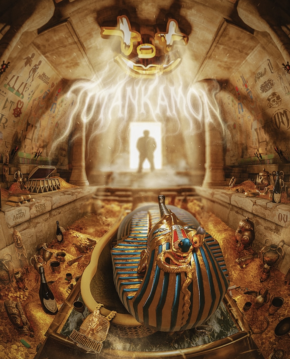 Portada de "Tutankamon"